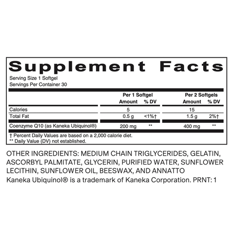 CoQ10- 30 Softgel