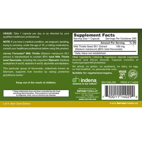 Milk Thistle 150 mg