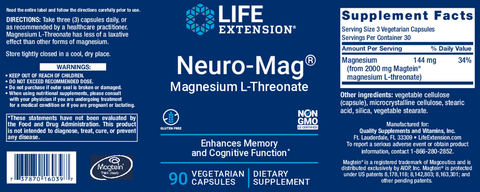 Neuro-Mag® Magnesium L-Threonate
