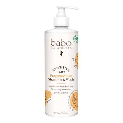 Sensitive Baby Fragrance-Free Baby Shampoo & Wash
