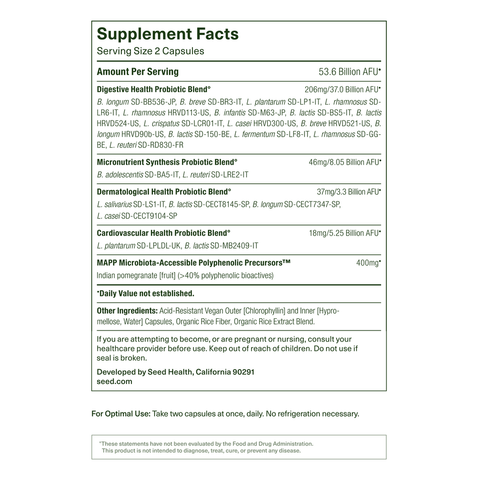 Seed DS-01® Daily Synbiotic