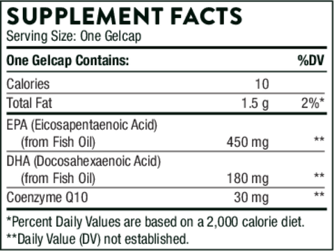 Omega-3 with CoQ10
