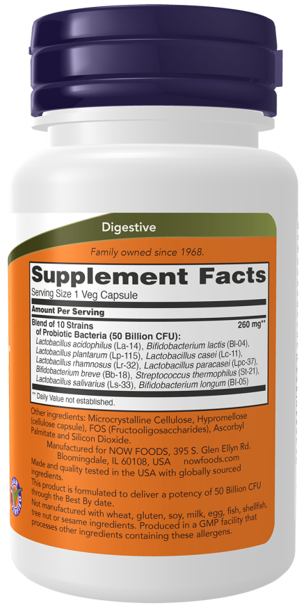 Probiotic‑10™ 50 Billion CFU
