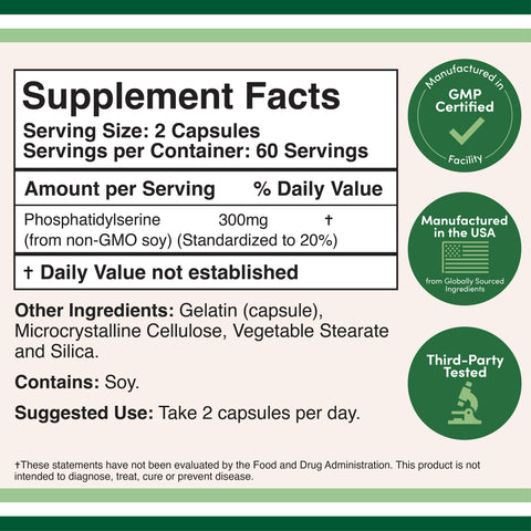 Double Wood Supplements Phosphatidylserine