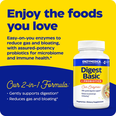Enzymedica Digest Basic® + PROBIOTICS