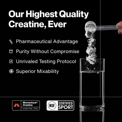 Momentous Creatine Monohydrate 60 Servings