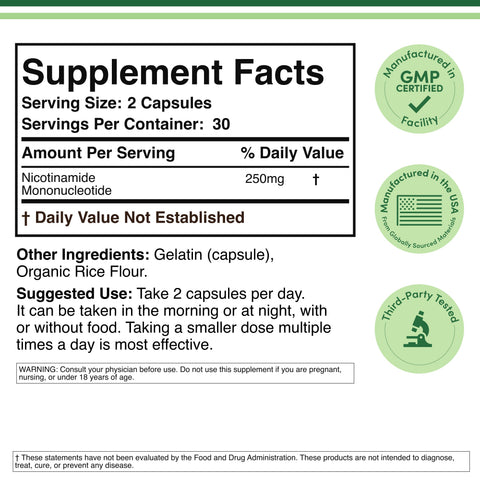 Double Wood Supplements NMN Supplement