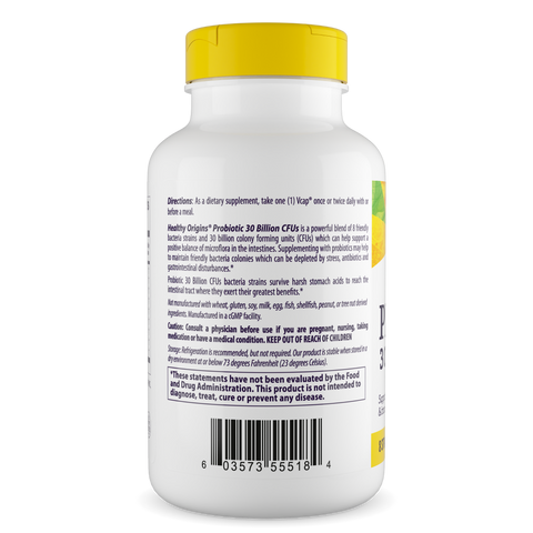 Healthy Origins Probiotic 30 Billion CFUs
