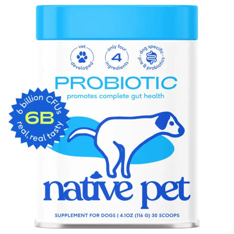 Probiotic & Prebiotic Powder Vet-Formulated Supplement (6B CFUs)
