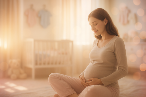 prenatal in blur images 